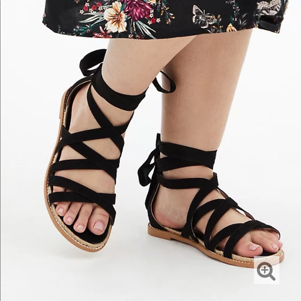 Ankle Wrap Sandals